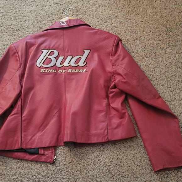 Ladies leather Dale Earnhardt Jr #8 jacket - Picture 4 of 4